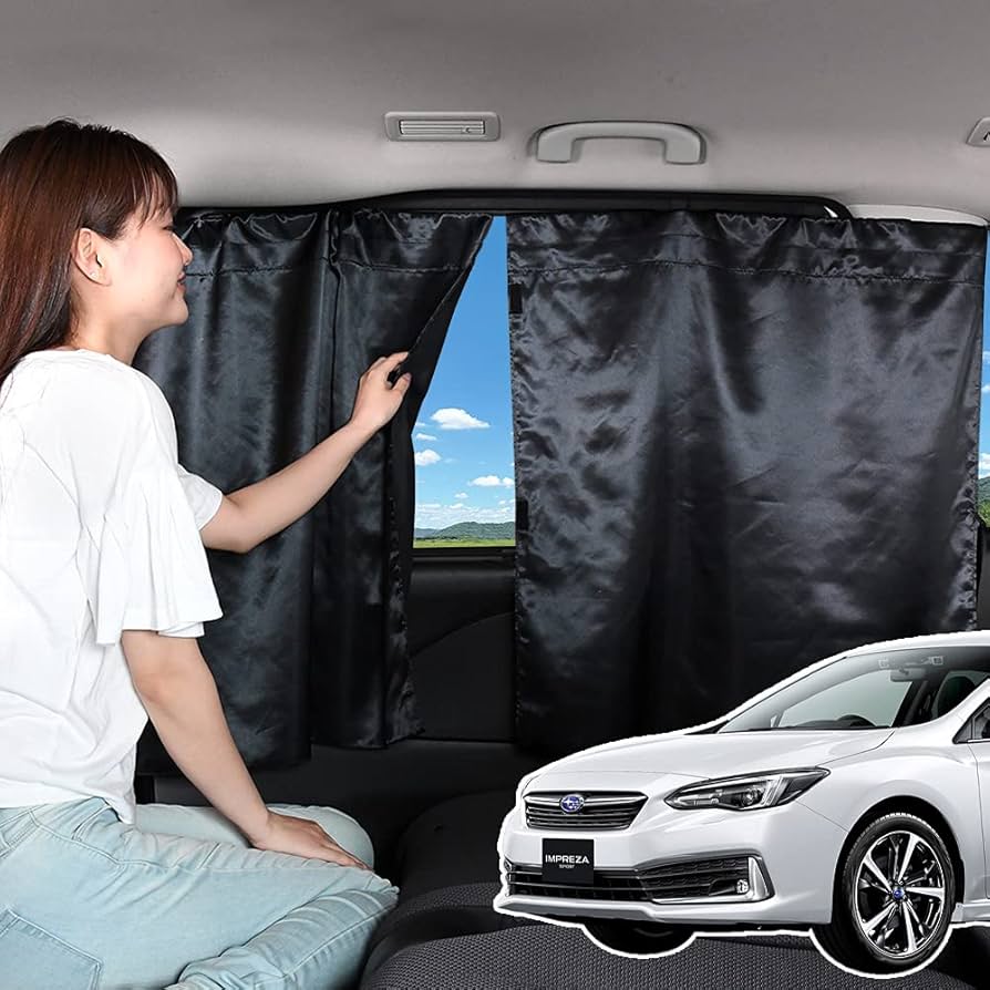 Amazon | 車 カーテン 新型 インプレッサスポーツ GT系 日よけ